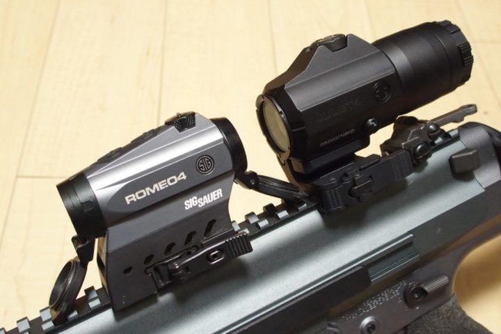 3x red dot magnifier magnifying scope