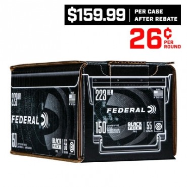 CASE OF FEDERAL AMERICAN EAGLE .223 REMINGTON CASE OF FEDERAL AMERICAN EAGLE .223 REMINGTON