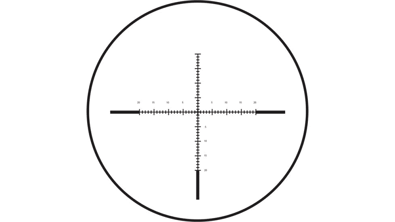 Burris Long Range MOA Reticle Burris Long Range MOA Reticle
