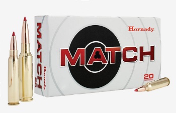 Hornady Match Ammos 168-grain