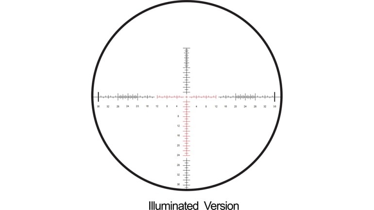 SCR (Special Competition Reticle) FFP MOA RETICLE