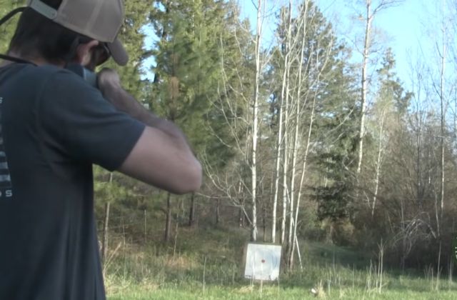 Set A Target Up at 25 Yards & Test