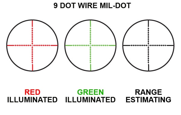 UTG Bug Buster 3-9x32 Reticle