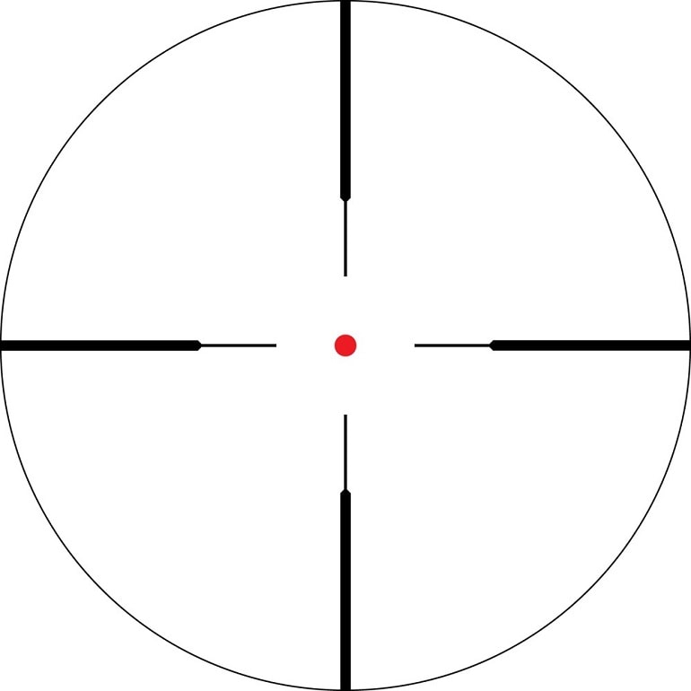 Vortex Crossfire II 1-4 x 24mm reticle Vortex Crossfire II 1-4 x 24mm reticle